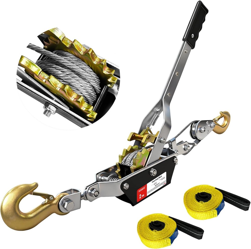 Come Along Winch Puller with Lifting Slings