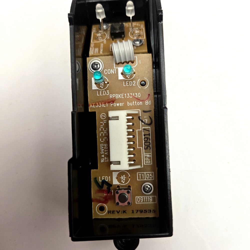 Keurig RPBKE1733130 Power Button Control Board Module – Pulled From Working Unit