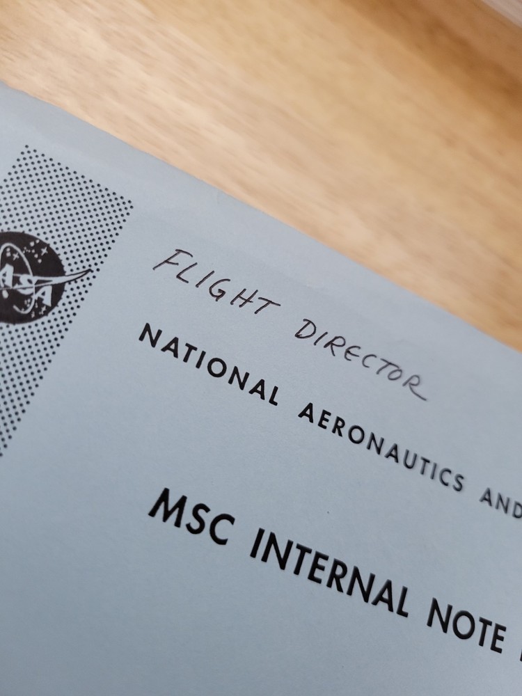 1970 Apollo 13 Lunar Trajectory Notes NASA Internal Note Flight Director