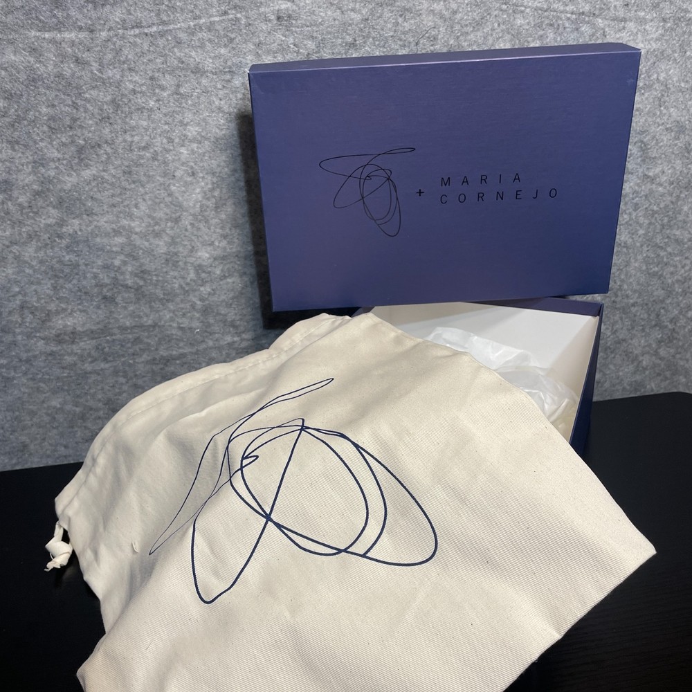 Maria Cornejo GIFT BOX Large Blue Storage Box w/ Drawstring Dust Bag