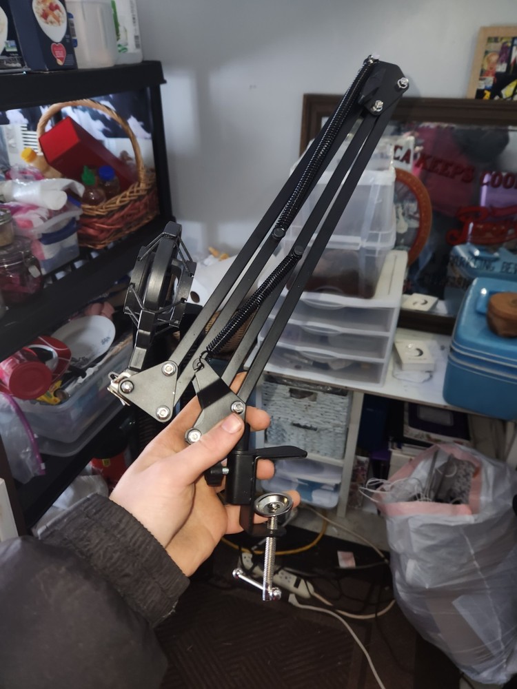 USB Mini Desktop Speech Microphone Mic Stand for PC Laptop Computer Notebook