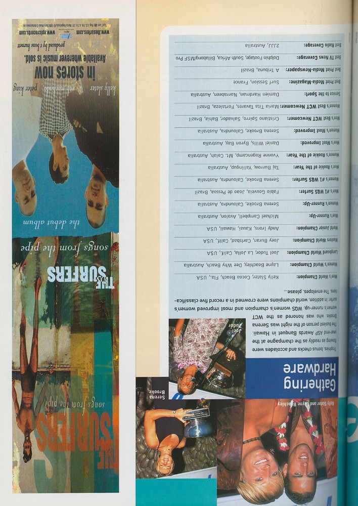 Surf magazine "ProSurfing" Spring 1999