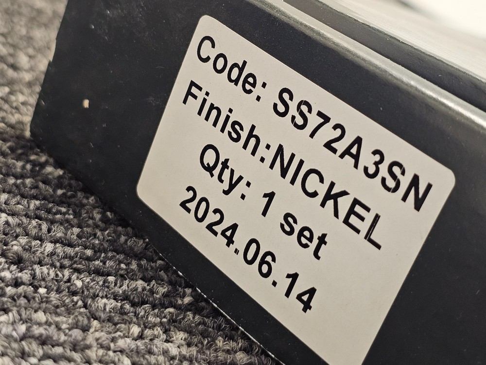 SS72A3SN Handle Hardware With Lock / Nickel