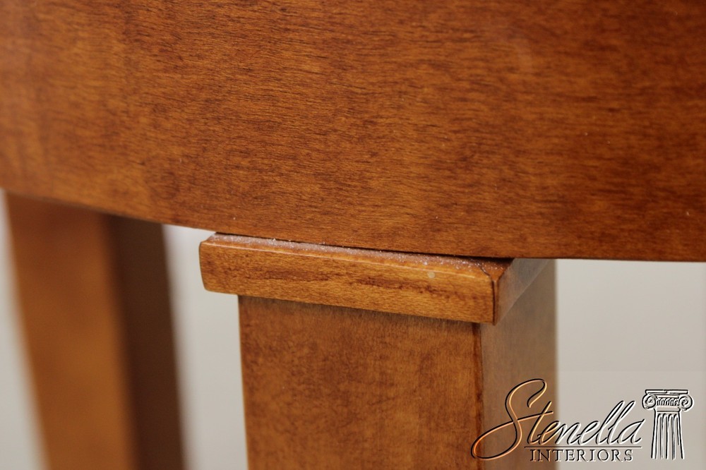 L72458: HICKORY WHITE Round Maple Neoclassical End Table