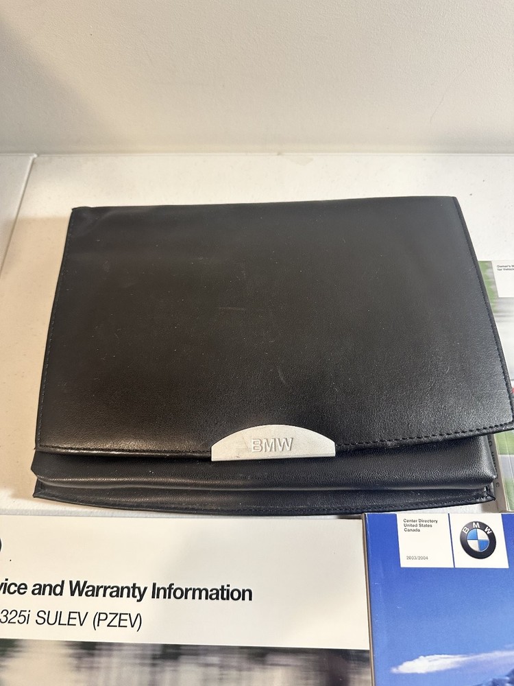 2003 BMW 325i Owner's Manual Set
