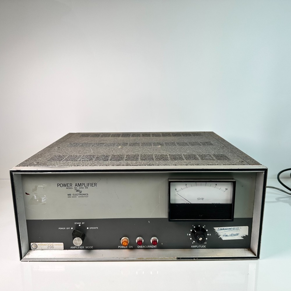 MB Electronics 2250MB Power Amplifier Vintage 2250 TO