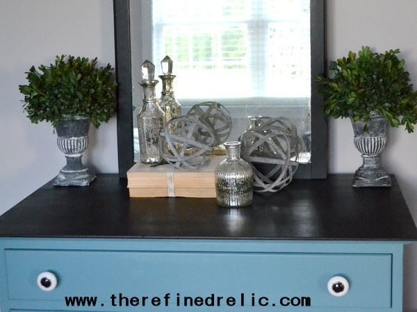 1-1/2" Ceramic Knob Black, White, and Chrome