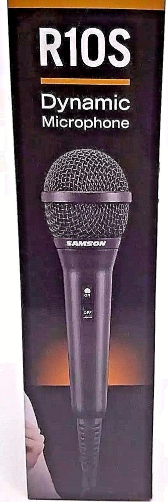 Karaoke Multimedia Microphone Samson Versatility R10S Dynamic Microphone - NEW!