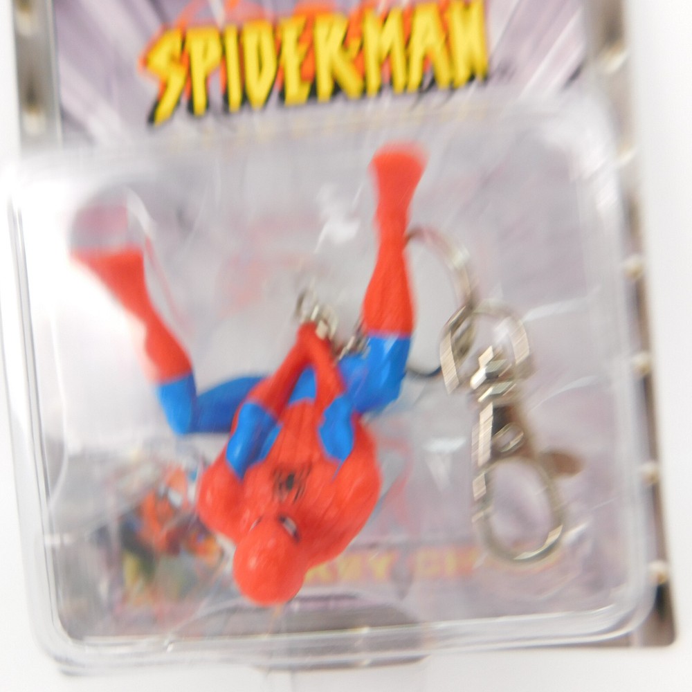 2002 Marvel Spider-Man Keychain / Keyring Web Climber Playfully yours Sealed