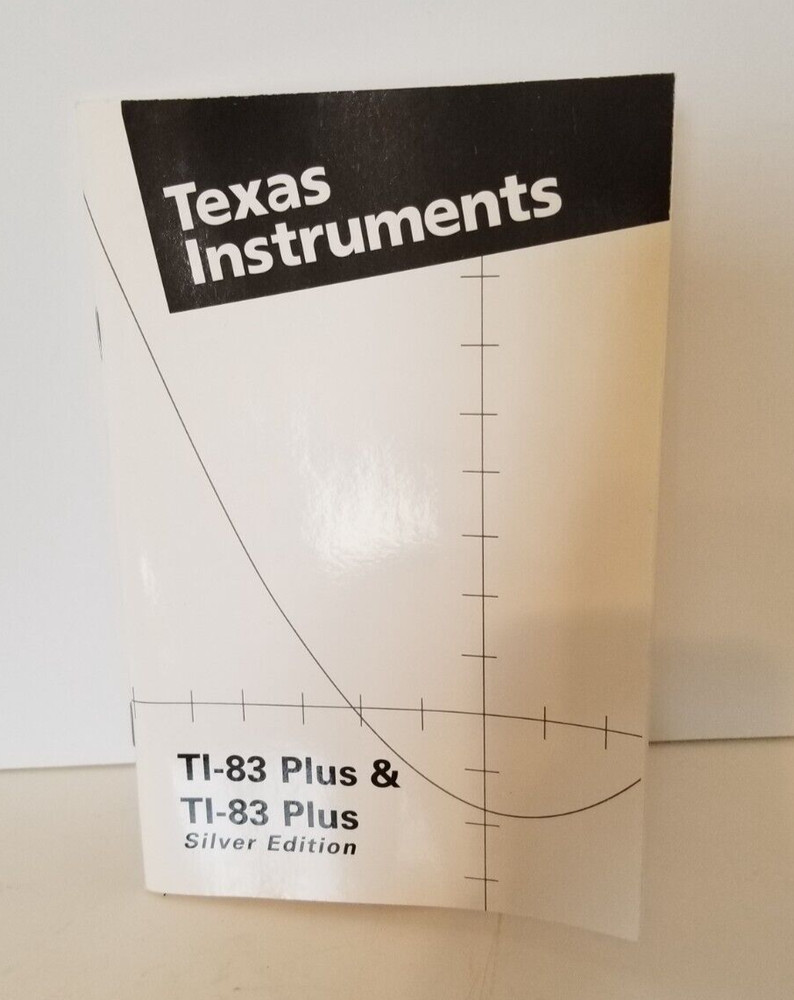 Texas Instruments TI-83 Plus Silver Edition Graphing Calculator Tested Working