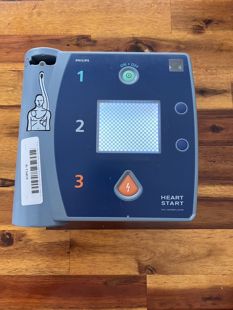 Philips FR2+ Heartstart Automatic External Defibrillator AED FR2+