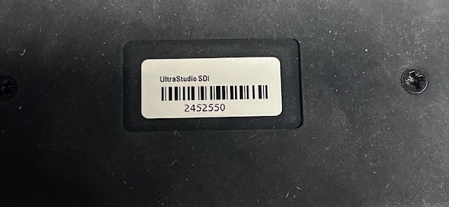 BlackMagic UltraStudio SDI