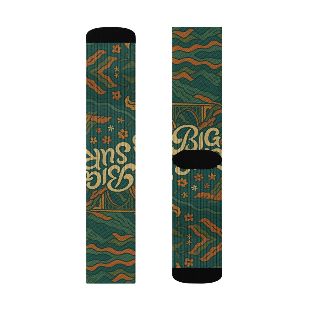 Big Sur California Crew Socks