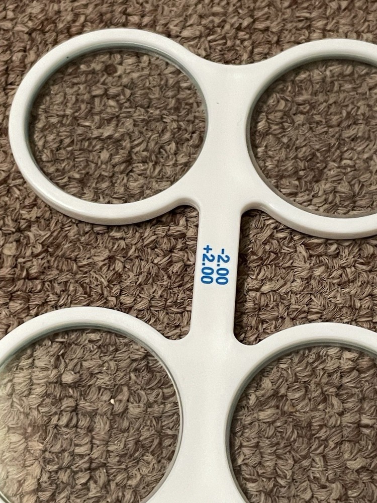 Accommodation Eye Flipper Set with Carrying Case