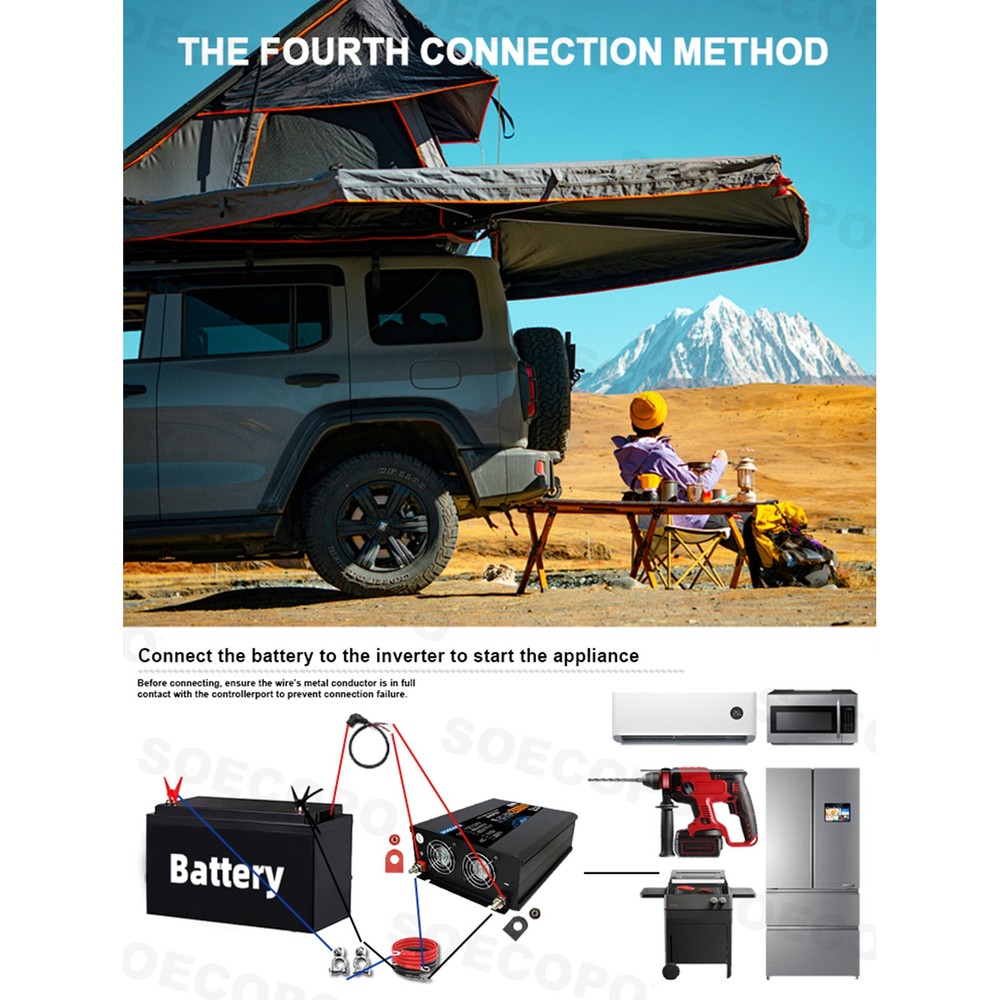 20000W Solar System with Panel | 100A Controller + 12V/24V to 110V/220V Inverter