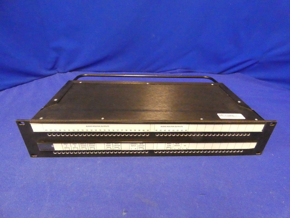 Audio Accessories 2x48 Half-Normalled Bantam Audio Patchbay