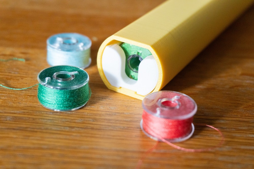 Sewing Bobbin Organizer Case Storage Box Thread Holder Container Large Capacity