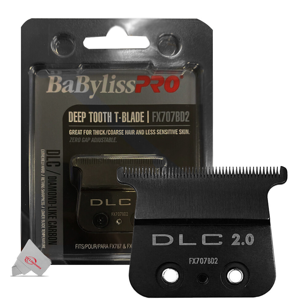 Babyliss PRO FX707BD2 DLC 2.0MM Deep Tooth T-Blade