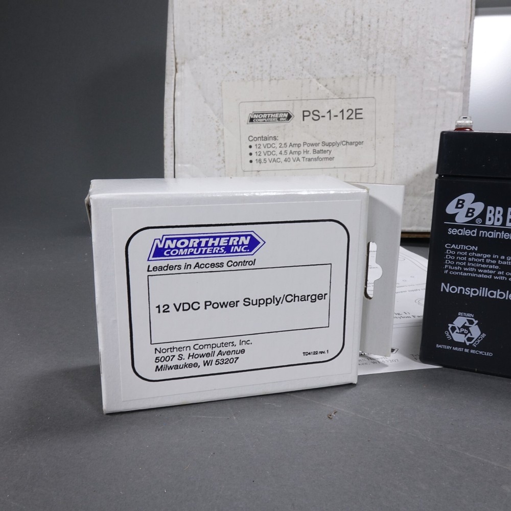 Northern Computers PS-1-12E 12V Power Supply / Battery Backup