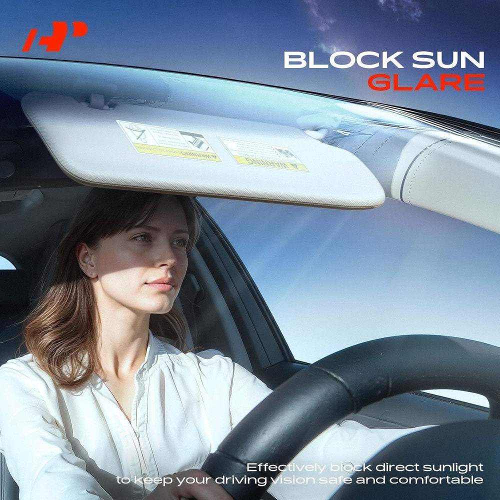 Right Passenger Side Sun Visor Compatible with Dodge Ram 1500, Ram 2500, Ram