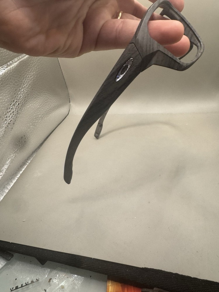 Oakley Split Shot Woodgrain Frame (Missing Arm Clips)