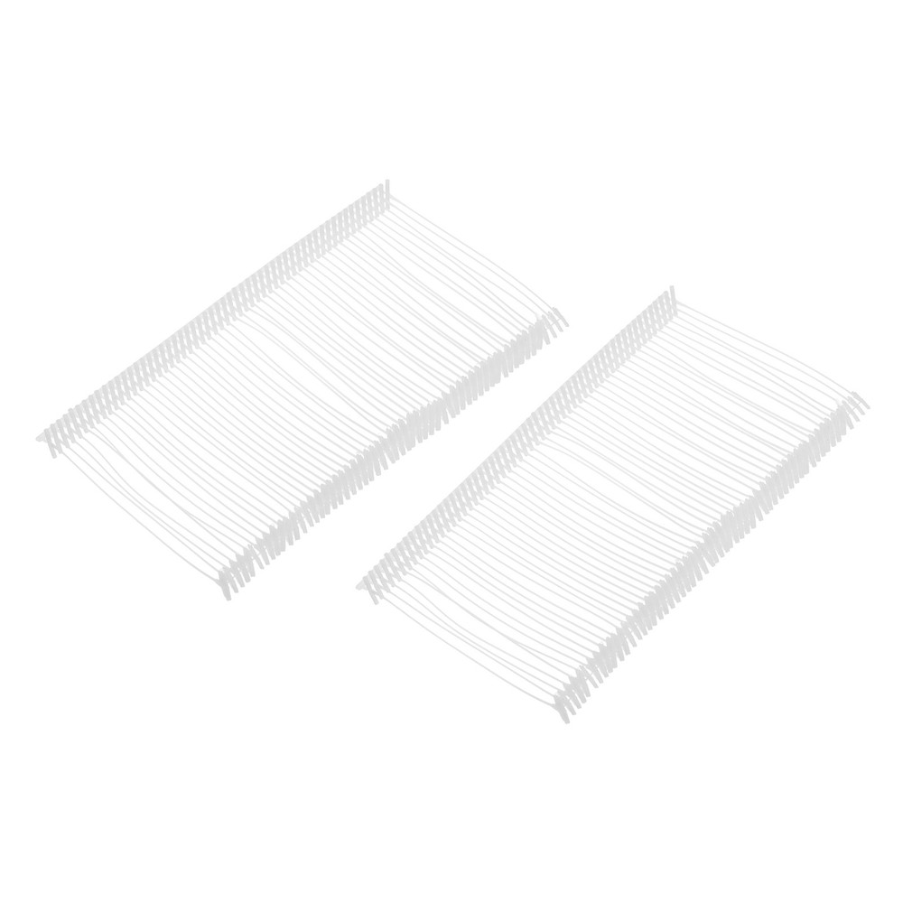 5000Pcs Standard Tagging Fasteners 2" White Garment Tags Label Plastic Refills