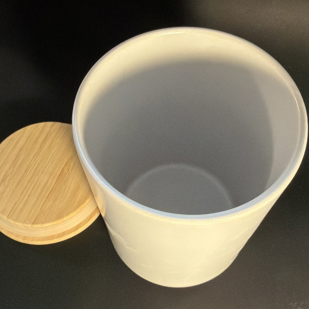 For Wellness Ceramic Canister