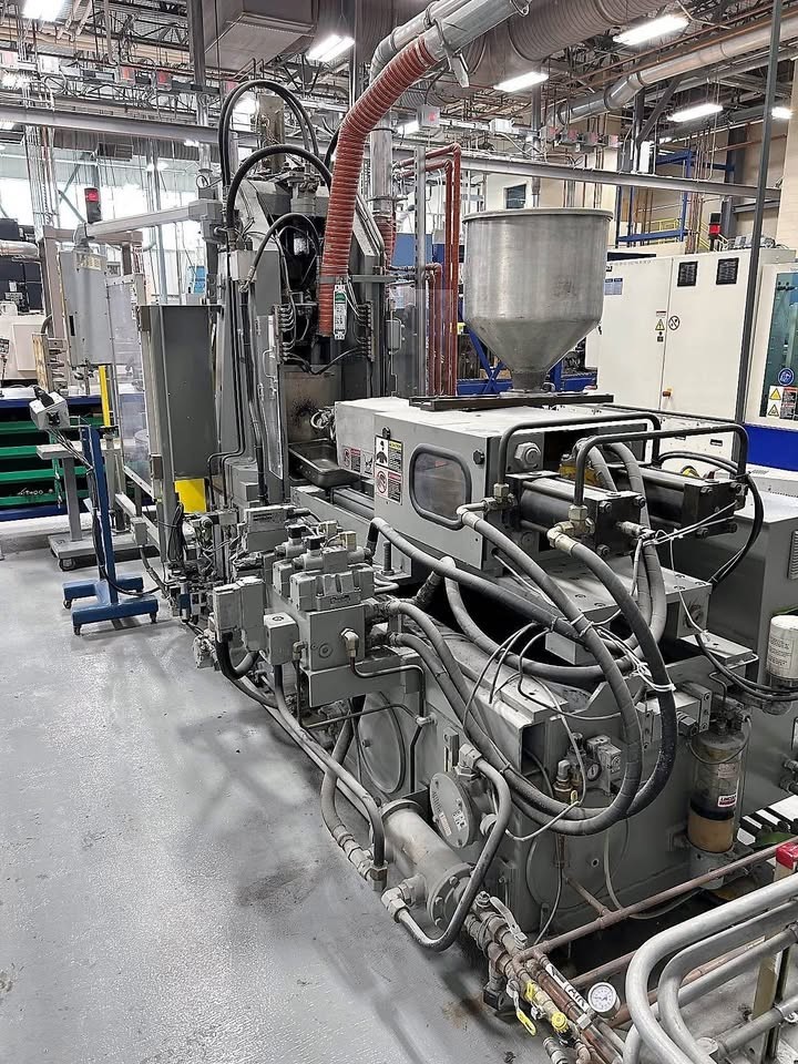 Van Dorn DEMAG 80 ton Vertical Rotary Table Injection Molding Machine
