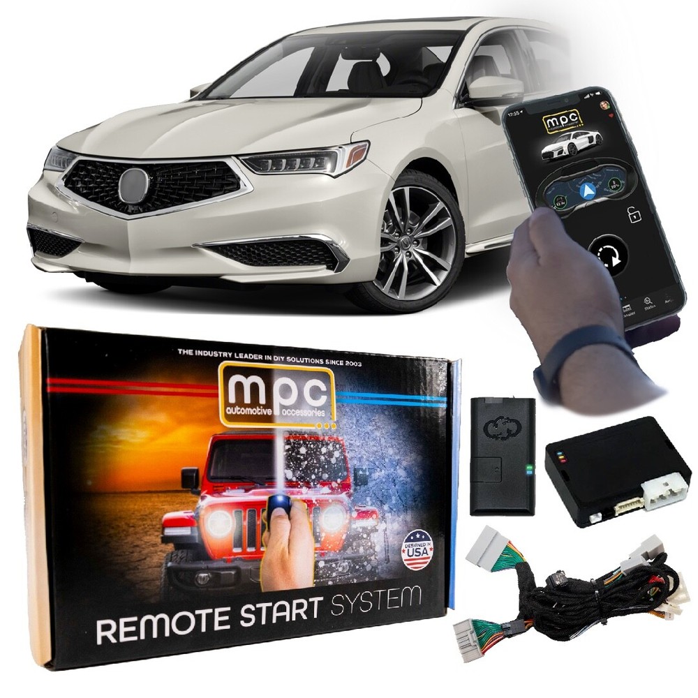 Remote Start Kit For 2015-2020 Acura TLX || 100% Plug n Play || iPhone/Android