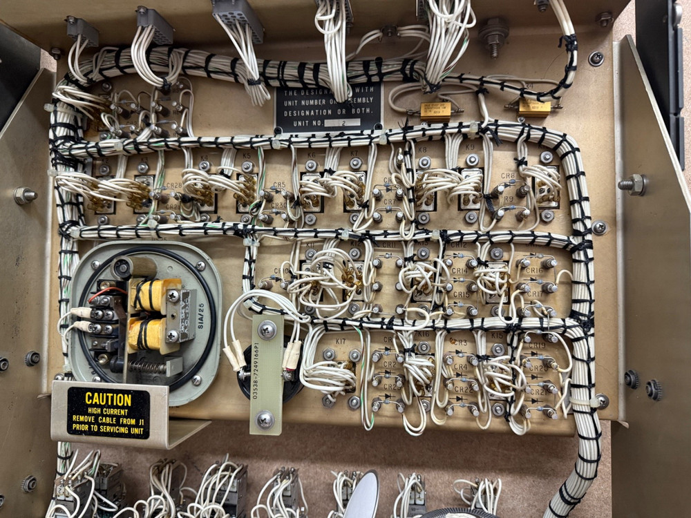 Vintage Naval Sonar Control Panel Indicator for AN/SQR-19 Unit #2