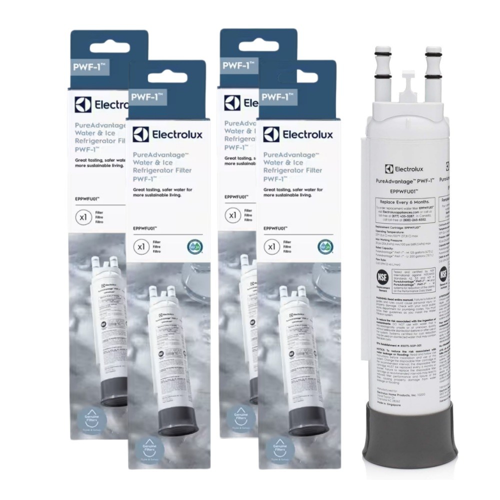 Sealed 4 pack PureAdvantage™ Water and Ice Refrigerator PWF-1™ Filter EPPWFU01