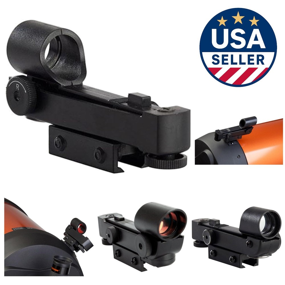 Compact StarPointer Finderscope with Adjustable Red Dot for Astronomical Viewing