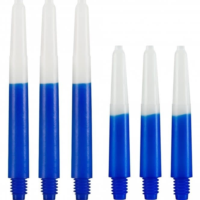 Two Tone Blue and White Medium Nylon Shafts
