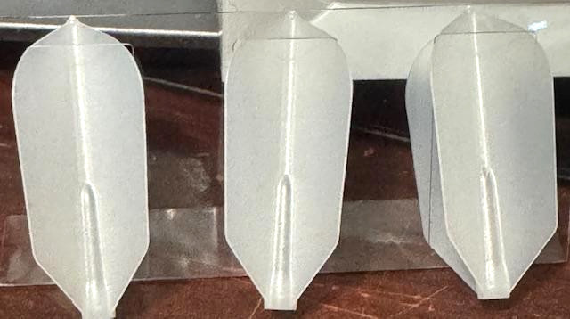 FIT FLIGHT ORIGINAL CLEAR DOUBLE PACK SUPER SLIM SHAPE FLIGHTS SHIPS FREE