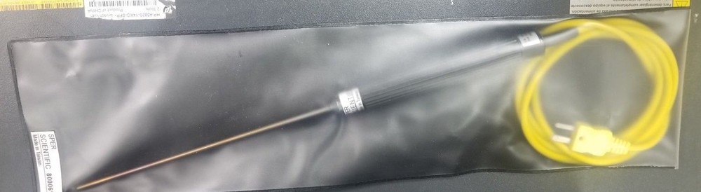 Sper Scientific 800061 Large Type K Immersion Thermometer Probe