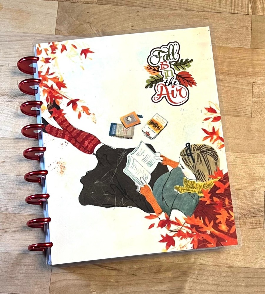 *Fall is in the Air* Front/Back Cover Set for use with Classic Happy Planner~