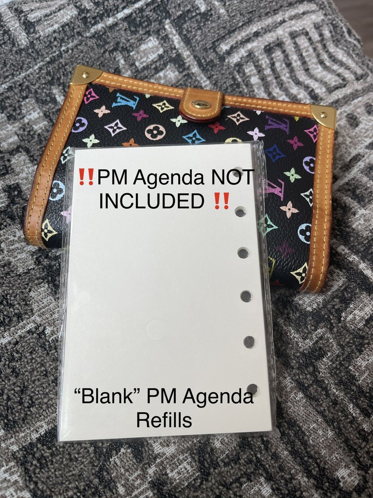 Agenda-PM-Mini-Inserts-BLANK-Refills Fits For PM Size Agenda