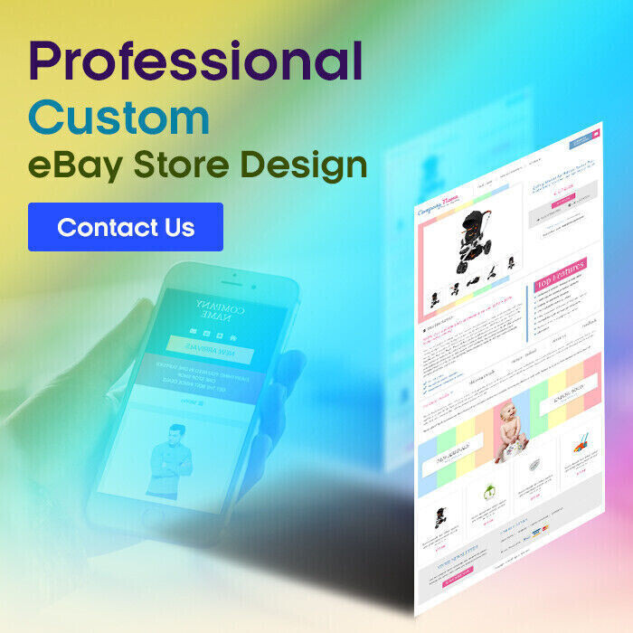 eBay Templates, Auction Mobile Responsive html Templates 2019 Ready for Jewelry