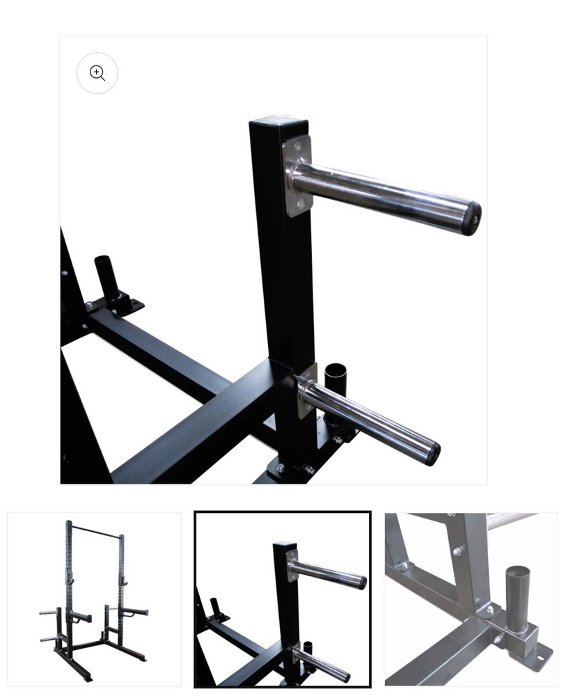 DELUX SQUAT RACK Multi-Functional Power Cage with Pull-Up Bar *DELIVERY AVAIL*
