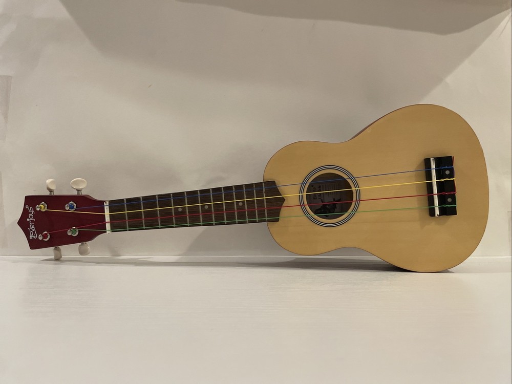 Everjoys Ukulele  With Colorful Strings