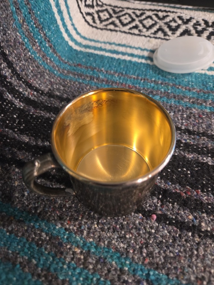 Oneida Vintage Silver Plated Baby Cup with Handle