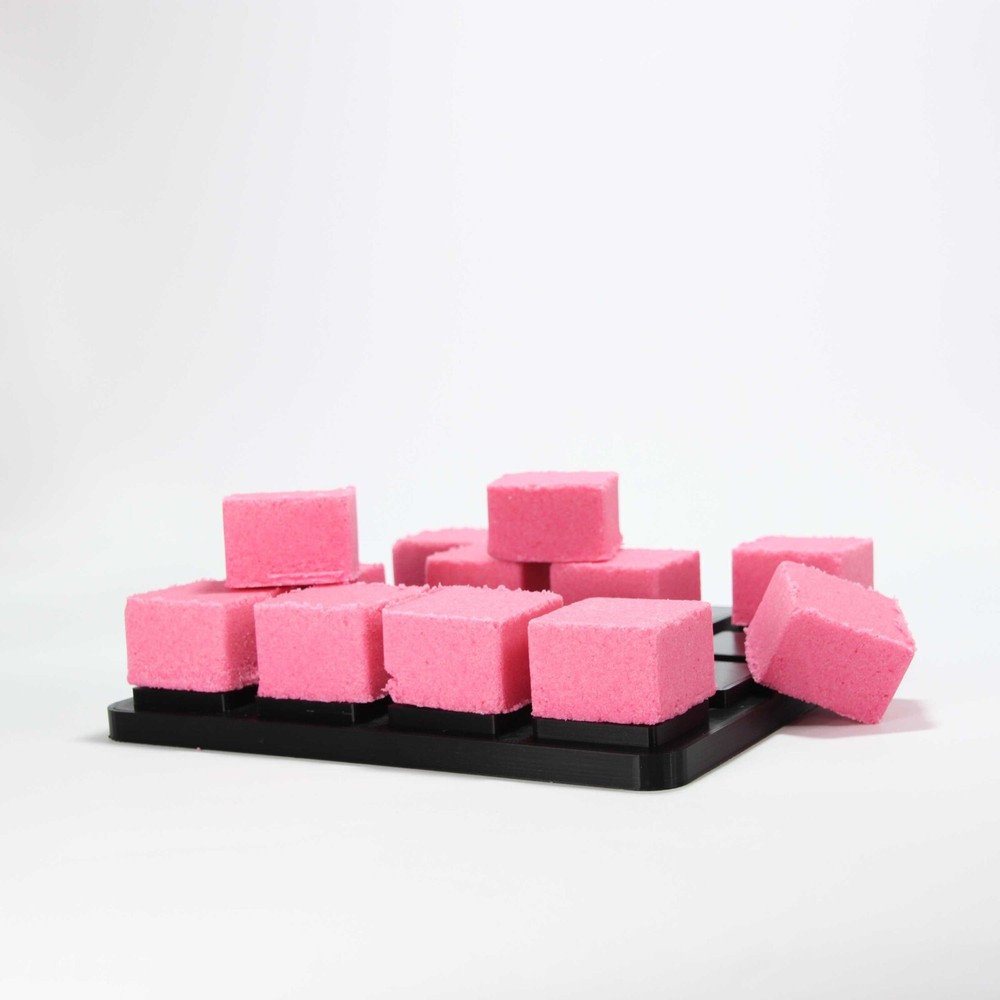 MULTY SQUARE Bath Bomb Molds set, DIY original BathBombs Set 3D Printed Kit
