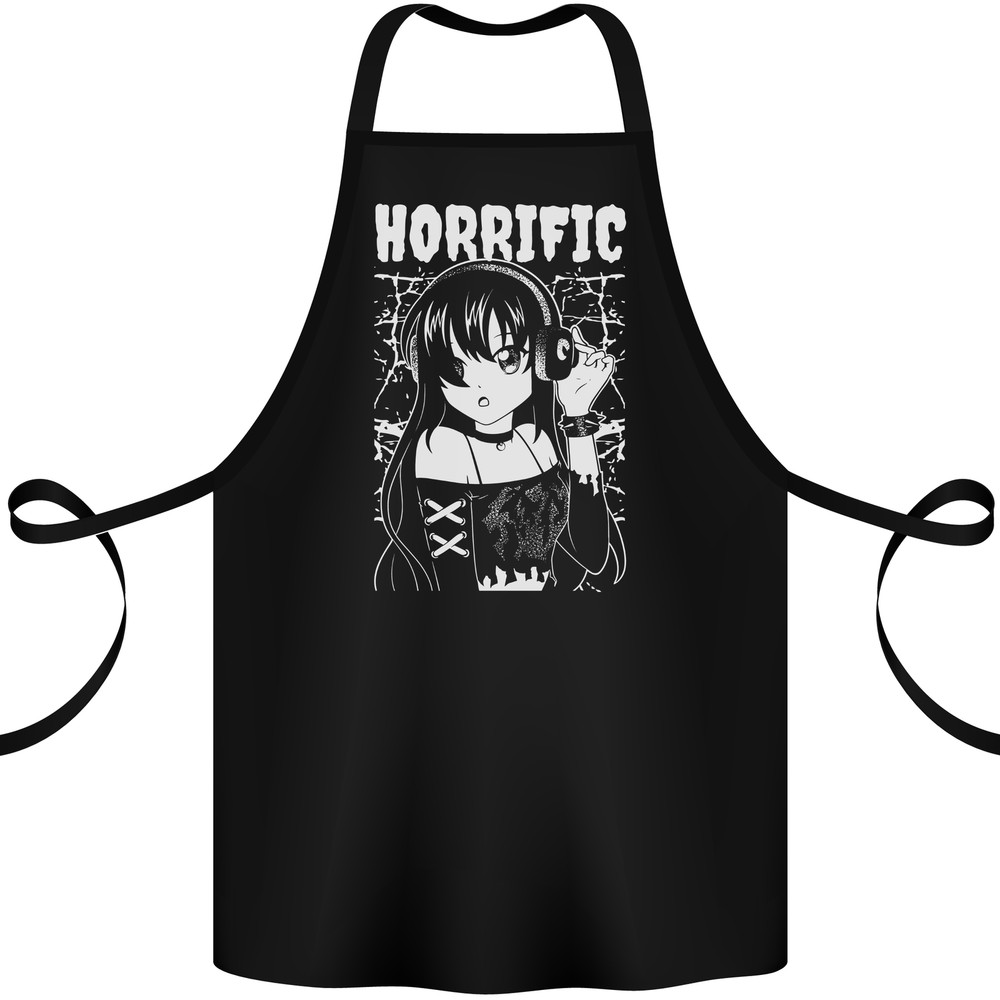 Anime Horrific Cotton Apron 100% Organic