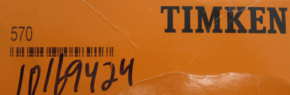 NEW TIMKEN 570 ROLLER BEARING