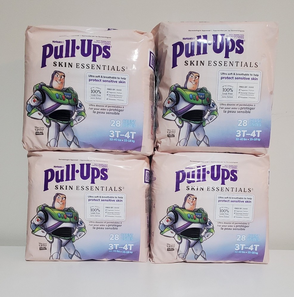 Pull-Ups Skin Essentials Disposable Training Pants - 3T-4T - 112 count Buzz