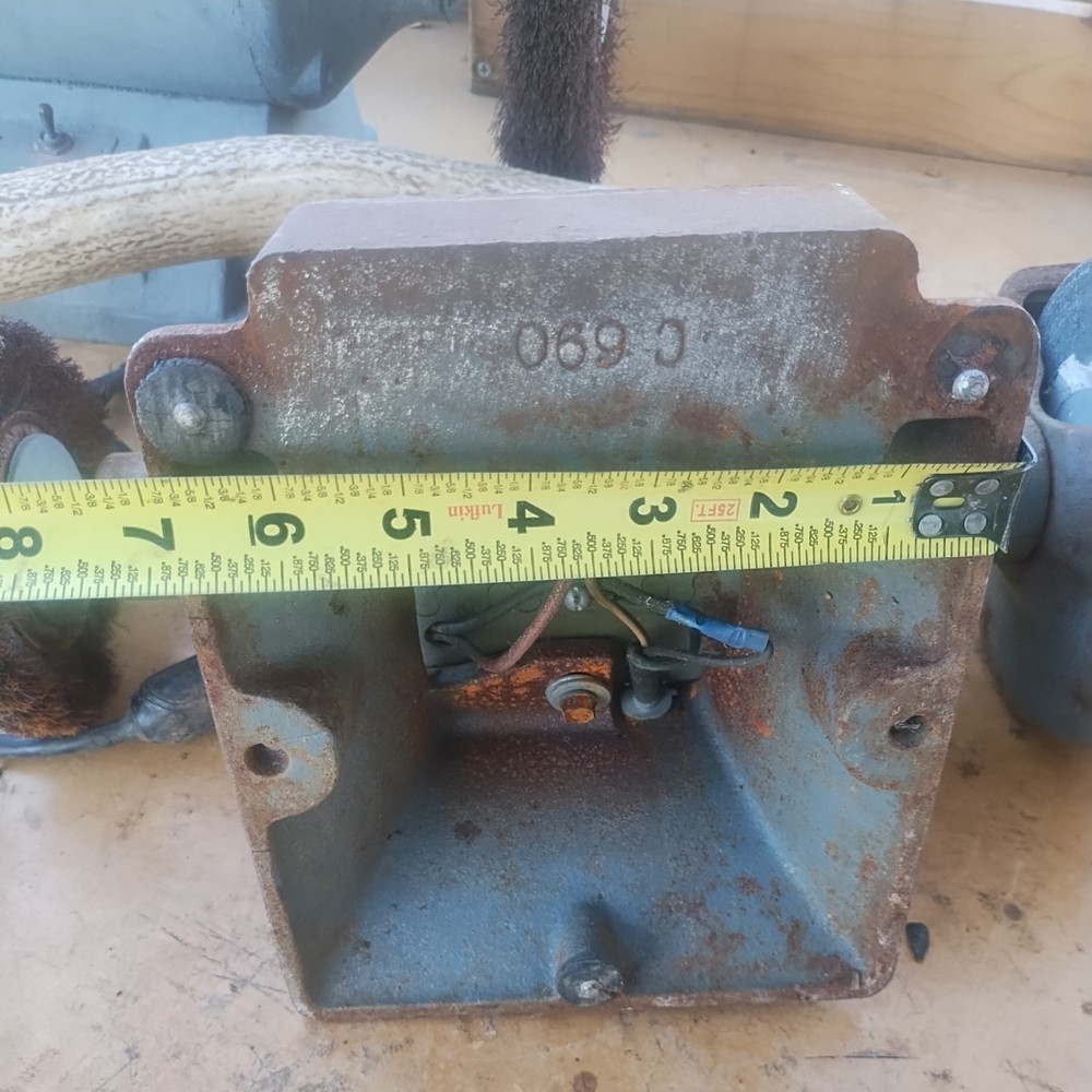 Dayton Bench Grinder Model 1Z706. 1hp 1/3