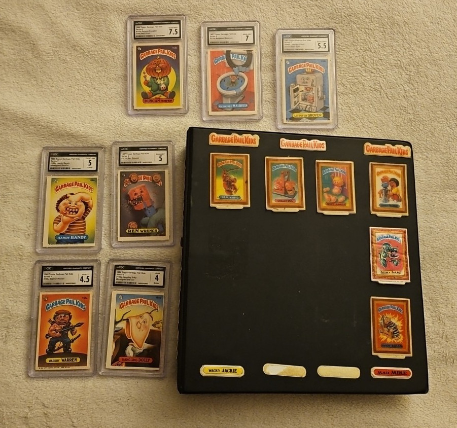 GPK Lot Series 3-9 Including CGC Graded Errors