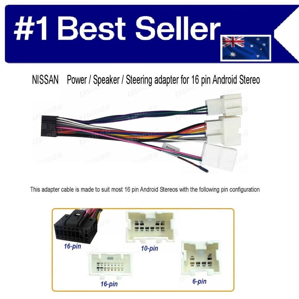 NISSAN NAVARA 1992-2015      POWER  + ANTENNA CABLING FOR ANDROID STEREO