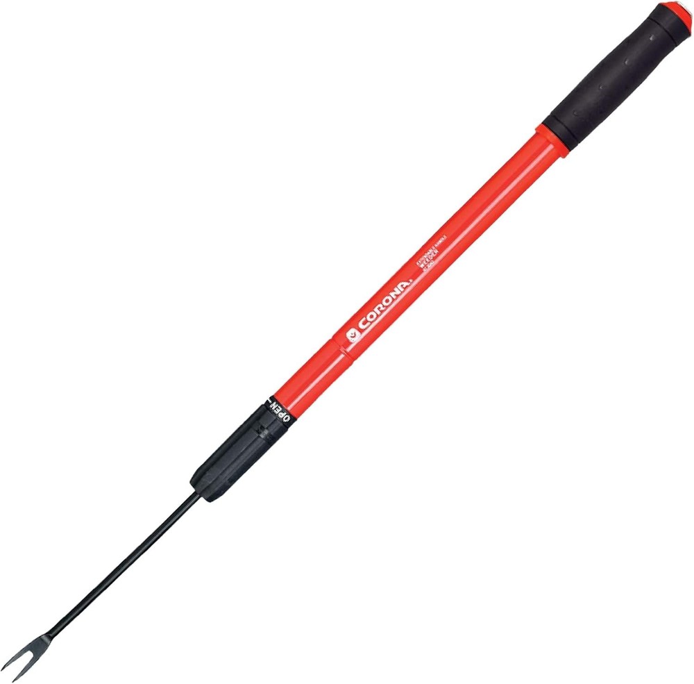 GT3040 Extendable Handle Weeder - Adjustable 18-32 Inch Red Garden Tool