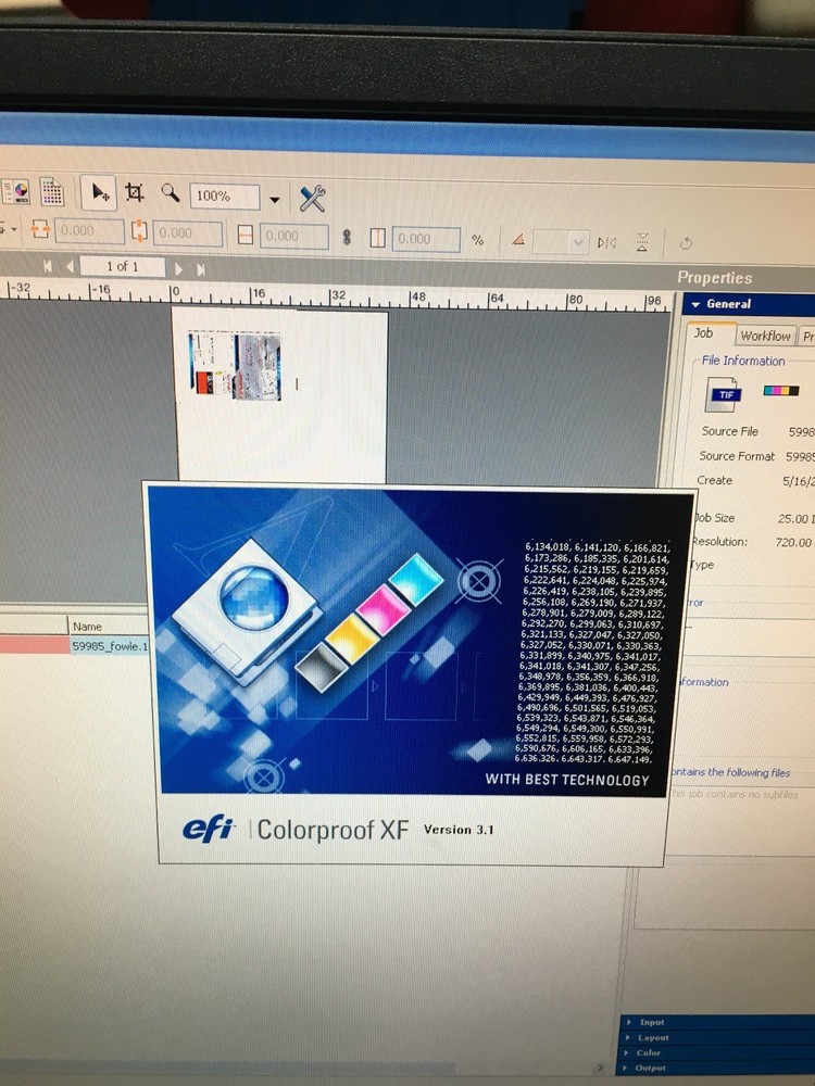 EFI Colorproof XF 3.0